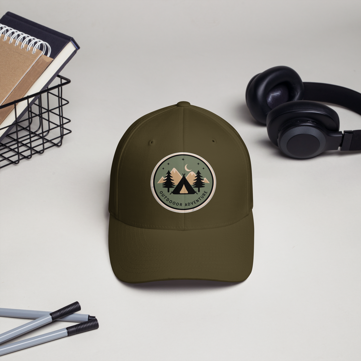 Camping Style Baseball Cap
